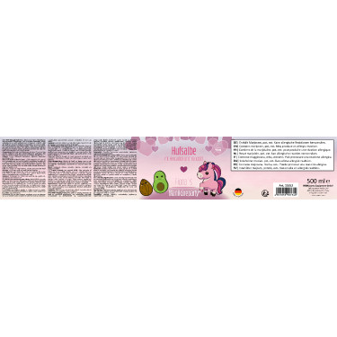 Unguento per zoccoli Fiona 500 ml HKM Rosa