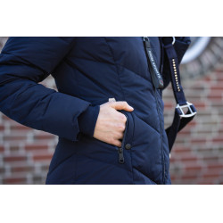 Piumino lungo Toronto HKM Blu scuro