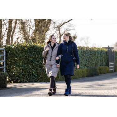 Piumino lungo Toronto HKM Blu scuro