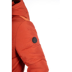 Piumino lungo Toronto HKM Rame Marrone