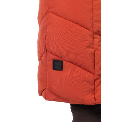 Piumino lungo Toronto HKM Rame Marrone