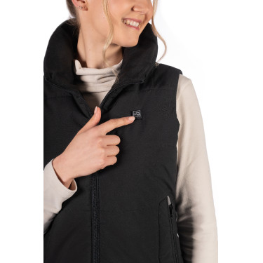 Gilet riscaldato Canada Style HKM Nero