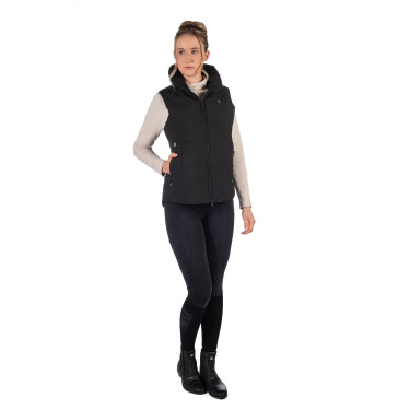Gilet riscaldato Canada Style HKM Nero