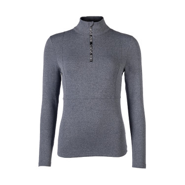 T-shirt funzionale Supersoft II HKM Blu scuro