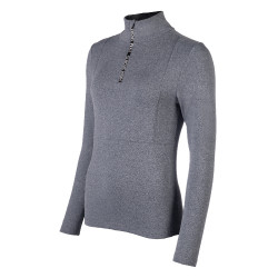 T-shirt funzionale Supersoft II HKM Blu scuro