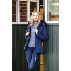 T-shirt funzionale Supersoft II HKM Blu scuro