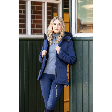 T-shirt funzionale Supersoft II HKM Blu scuro