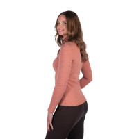 T-shirt funzionale Supersoft II HKM Rame Marrone