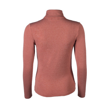 T-shirt funzionale Supersoft II HKM Rame Marrone