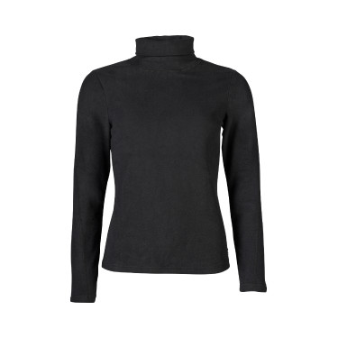 Maglia a maniche lunghe a collo alto Eva HKM Nero