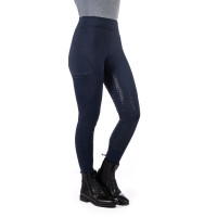 Leggings Rio fondo pieno in silicone HKM Blu scuro