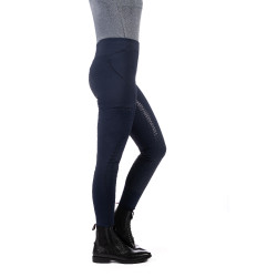 Leggings Rio fondo pieno in silicone HKM Blu scuro