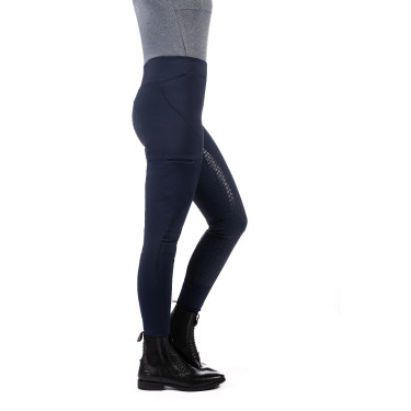 Leggings Rio fondo pieno in silicone HKM Blu scuro