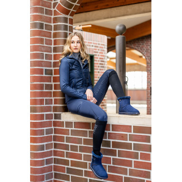 Leggings Rio fondo pieno in silicone HKM Blu scuro