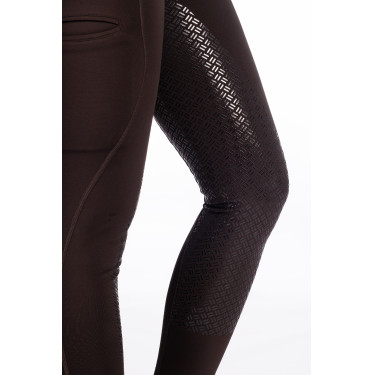 Leggings Rio fondo pieno in silicone HKM Marrone scuro