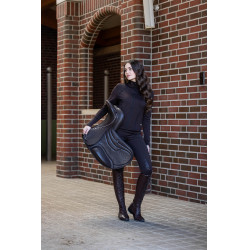 Leggings Rio fondo pieno in silicone HKM Marrone scuro