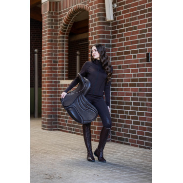 Leggings Rio fondo pieno in silicone HKM Marrone scuro