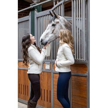 Leggings Rio fondo pieno in silicone HKM Marrone scuro