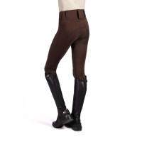 Leggings Lana II stile fondo intero in silicone HKM Marrone scuro Leggings Lana II stile fondo intero in silicone HKM Marrone scuro