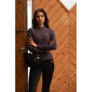 Leggings Arezzo fondo 1/1 in silicone Lauria Garrelli Blu scuro