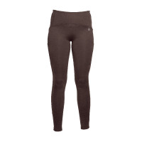 Leggings Arezzo fondo 1/1 in silicone Lauria Garrelli Marrone scuro