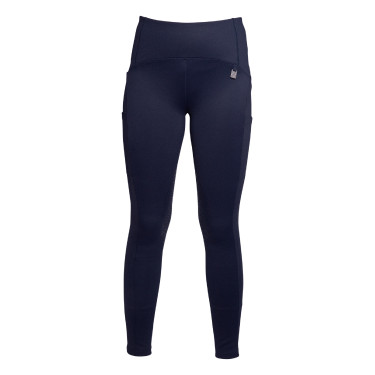 Leggings Arezzo con grip in silicone Lauria Garrelli Blu scuro