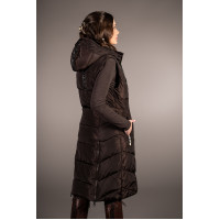 Piumino lungo Arezzo Lauria Garrelli Marrone scuro Piumino lungo Arezzo Lauria Garrelli Marrone scuro