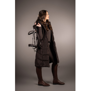 Piumino lungo Arezzo Lauria Garrelli Marrone scuro