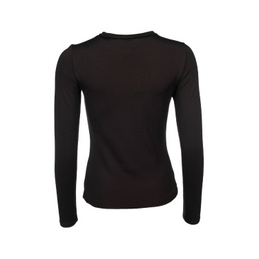 Polo a maniche lunghe Arezzo Function Lauria Garrelli Marrone scuro