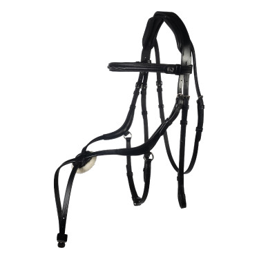 Briglia Carlos HKM Nero / nero