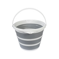 Secchio a coperchio HKM Nero / grigio