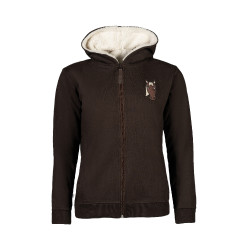 Felpa Mia HKM Marrone scuro