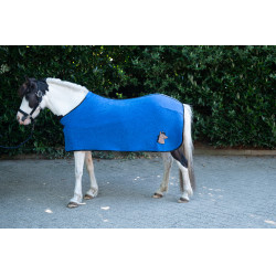 Coperta asciugante Mia per shetty HKM Blu