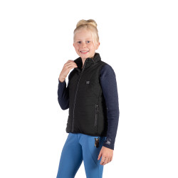 Gilet riscaldato per bambini Cuddle Style HKM Nero