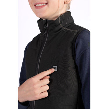 Gilet riscaldato per bambini Cuddle Style HKM Nero