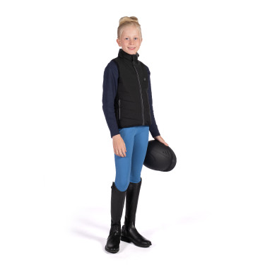 Gilet riscaldato per bambini Cuddle Style HKM Nero