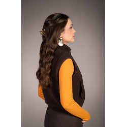 Gilet Arezzo Teddy Lauria Garrelli Marrone scuro