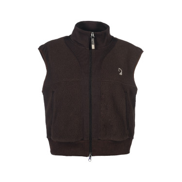 Gilet Arezzo Teddy Lauria Garrelli Marrone scuro