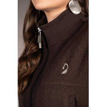 Gilet Arezzo Teddy Lauria Garrelli Marrone scuro