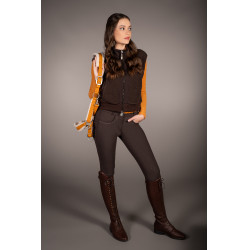 Gilet Arezzo Teddy Lauria Garrelli Marrone scuro