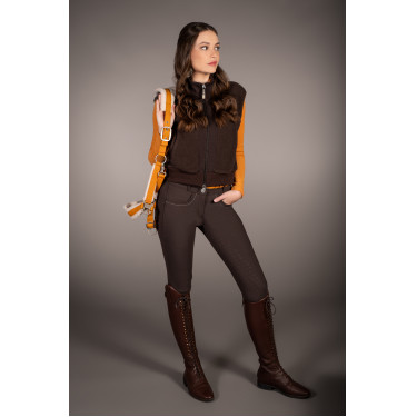 Gilet Arezzo Teddy Lauria Garrelli Marrone scuro