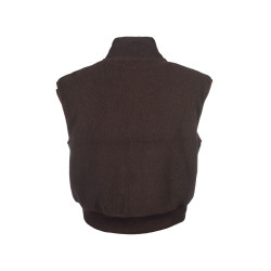 Gilet Arezzo Teddy Lauria Garrelli Marrone scuro