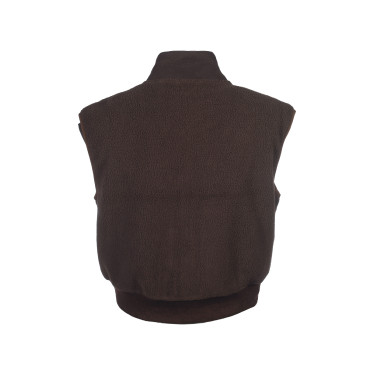 Gilet Arezzo Teddy Lauria Garrelli Marrone scuro