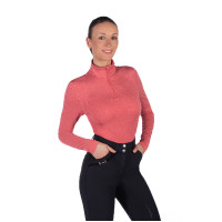 T-shirt tecnico Essentials Inverno HKM Ciliegia Rosso