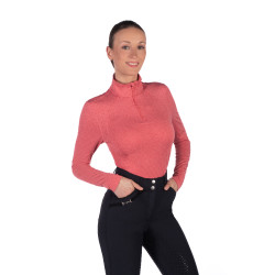 T-shirt tecnico Essentials Inverno HKM Ciliegia Rosso