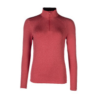 T-shirt tecnico Essentials Inverno HKM Ciliegia Rosso