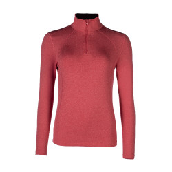 T-shirt tecnico Essentials Inverno HKM Ciliegia Rosso