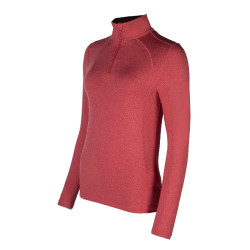 T-shirt tecnico Essentials Inverno HKM Ciliegia Rosso