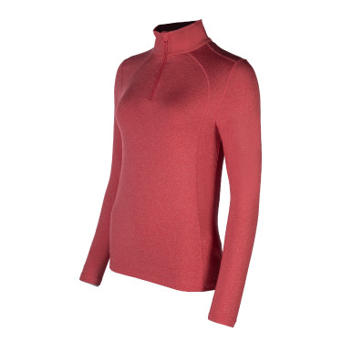 T-shirt tecnico Essentials Inverno HKM Ciliegia Rosso