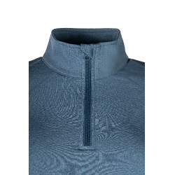 T-shirt tecnico Essentials Inverno HKM Petrolio Blu T-shirt tecnico Essentials Inverno HKM Petrolio Blu